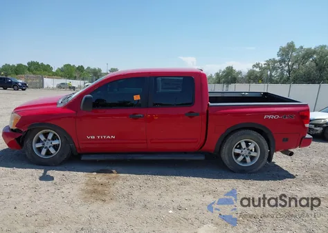 2012 Nissan Titan Pro-4X/S/Sl/Sv from USA, damaged, VIN 1N6AA0EC1CN302289